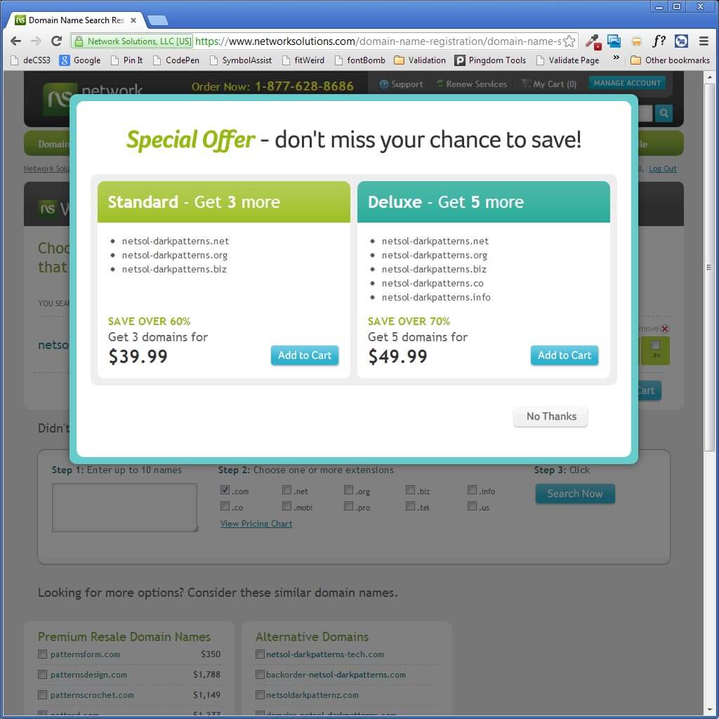 Options to add to my cart.